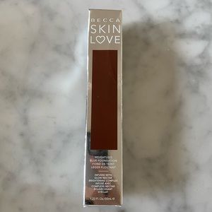 Brand New Becca Cosmetics skin love weightless blue foundation in Sienna